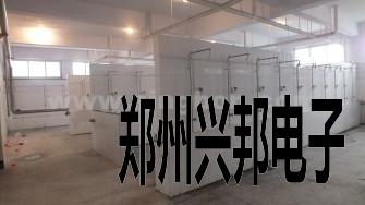 郏县第一高中学生浴室IC卡水控系统安装现场