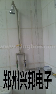 IC卡一体水控机在武汉天鸣集团员工宿舍安装现场