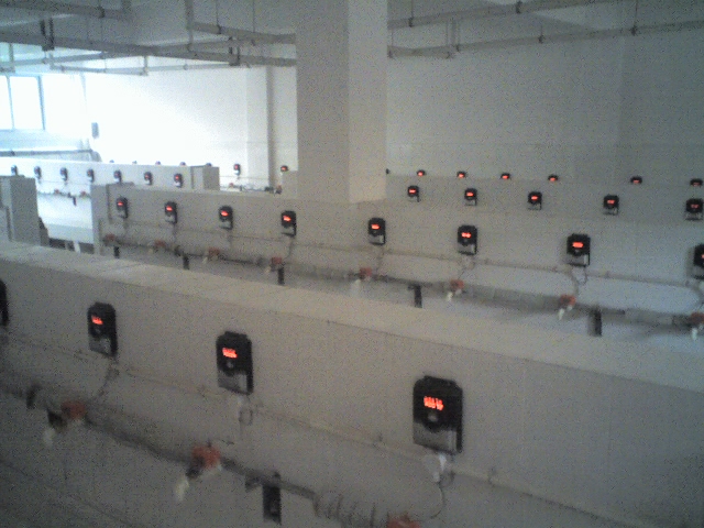 IC卡水控机在平顶山工业职业技术学院安装现场