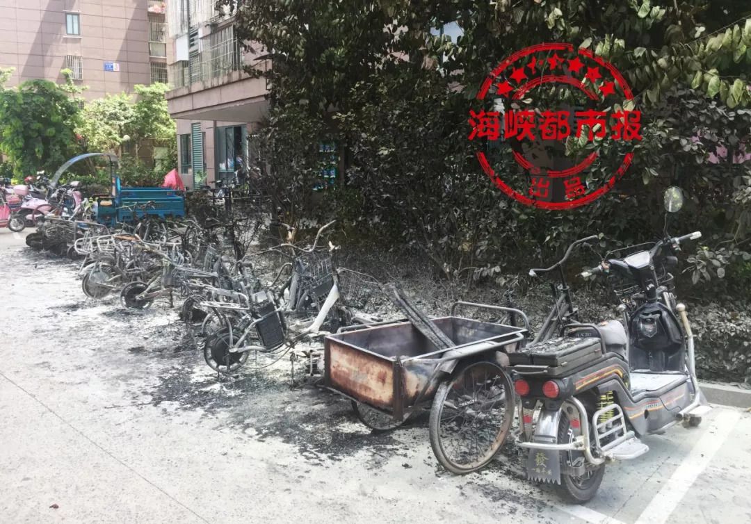 福州:一小区楼上放长线充电,烧了15辆电动车水立方室内设计图图片