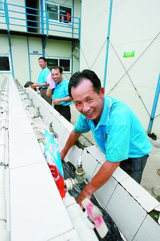 IC卡应用于建筑工地：宿舍学校澡堂一应俱全